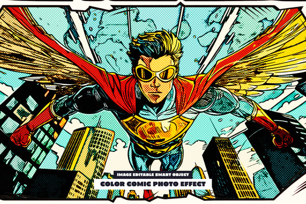 Color Comic Photo Effect