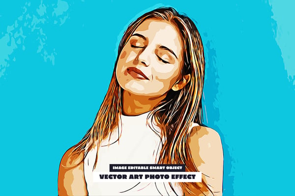 Vector Art Photo Effect