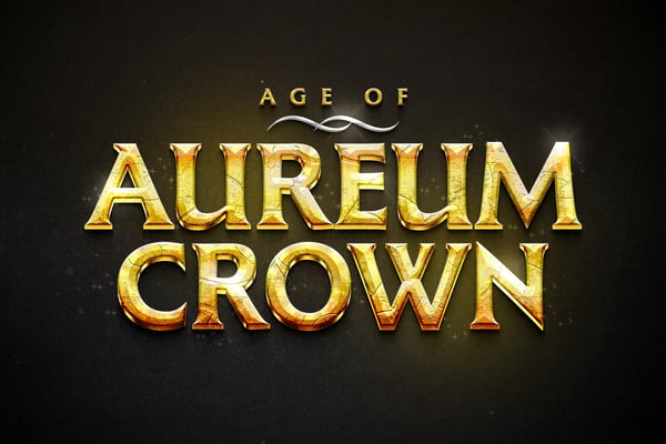 Gold Cinematic Text Effect