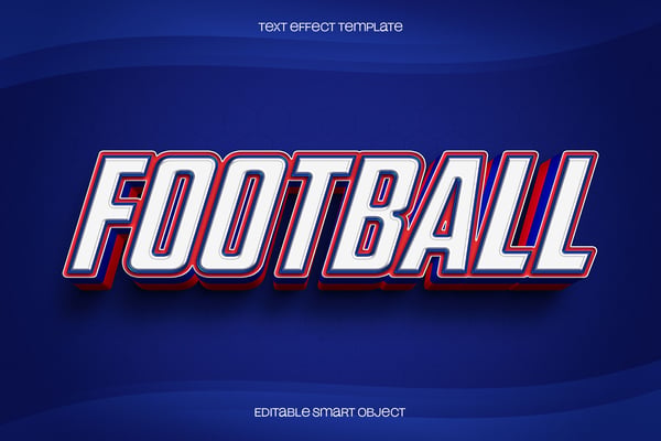 Football Text Effect