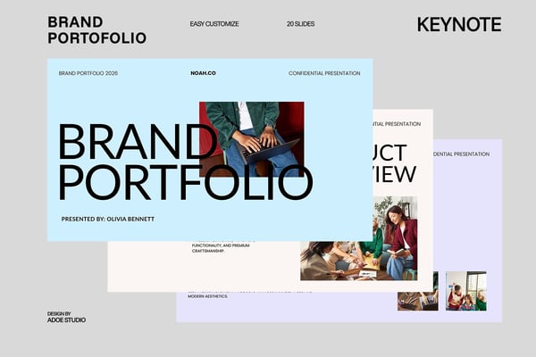 Noah- Brand Portofolio Keynote