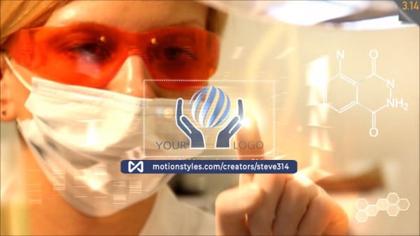 Medical Research Lab | Med Chemistry Logo Intro