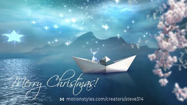Free Exotic Merry Christmas!