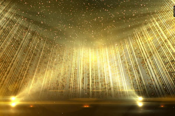 Golden Stage 4K | Video In Loop