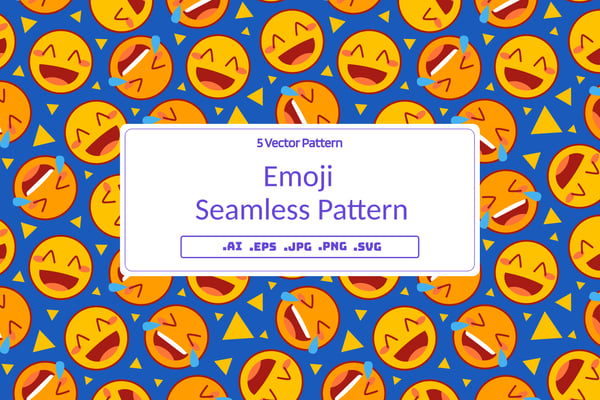 Emoji Seamless Pattern