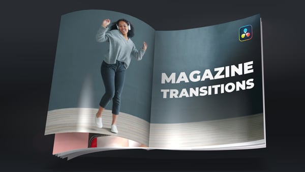 Magazine Transitions for DaVinci Resolve