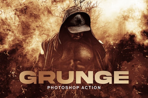 Grunge Photoshop Action