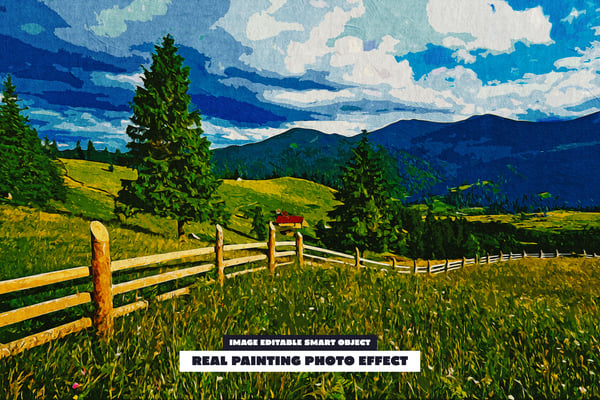 Real Painting Photo Effect