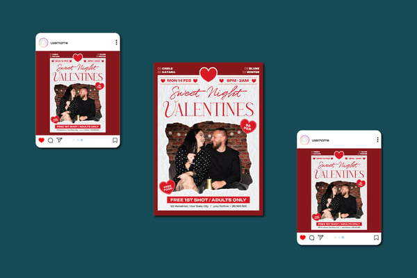 Valentines Party Flyer