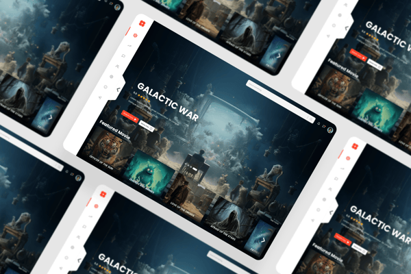 Movie Dashboard UI Kit