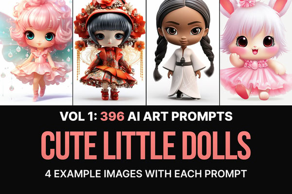 396 MJ Cute Little Doll Prompts