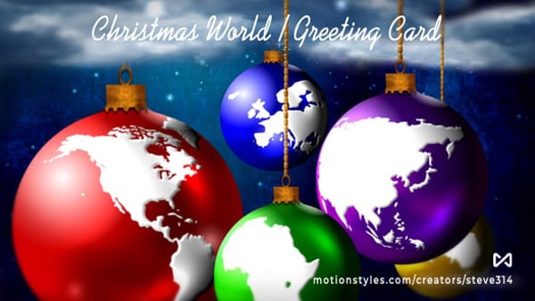 Free Christmas World / Greeting Card