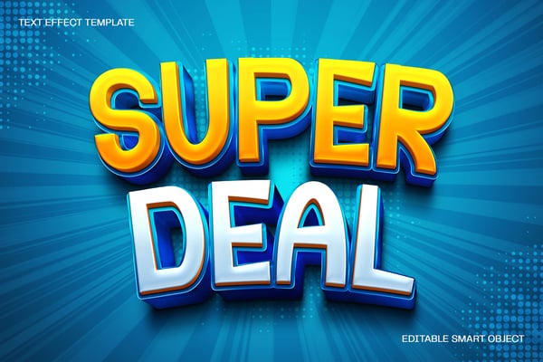 Super Deal Text Effect