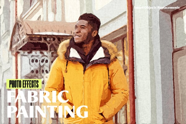 Fabric Painting Photo Effect