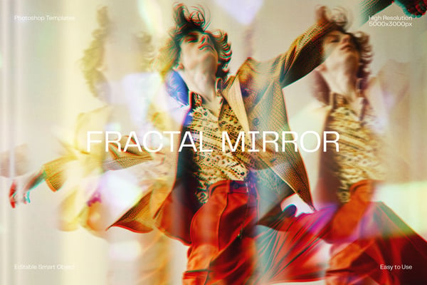 Fractal Mirror Photo Effect