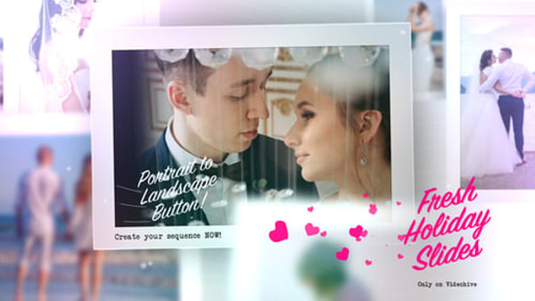 3D Photo Slideshow for After Effects – Holiday, Wedding and Travel Stories