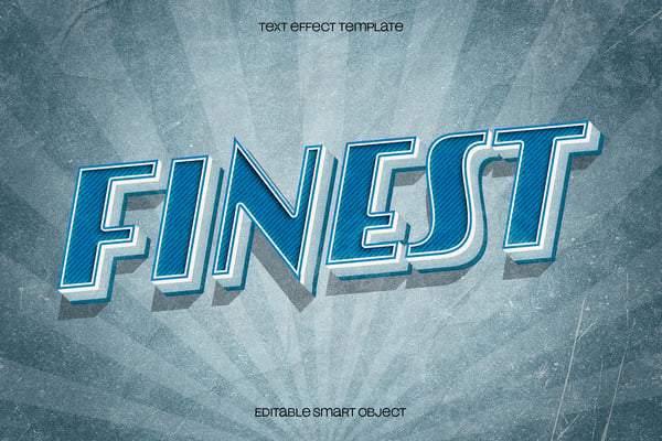 Vintage Art Text Effect