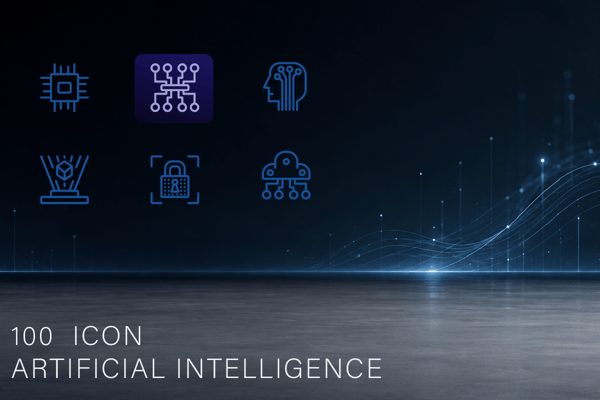 Free 100 Artificial Intelligence icons