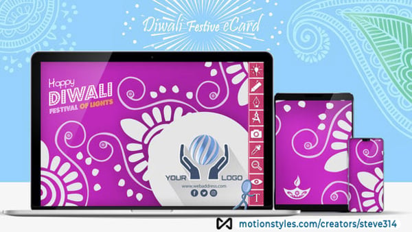 Diwali Festive eCard