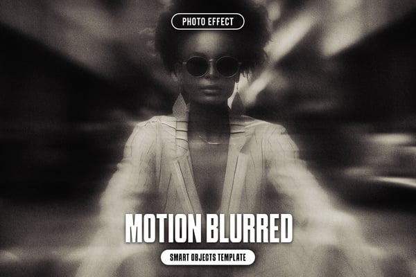 Motion Blurred Photo Effect