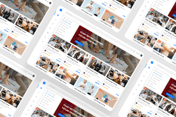 Course Dashboard UI Kit