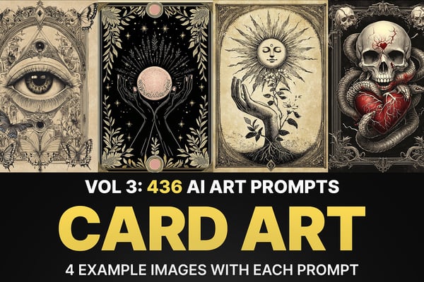 436 Prompts For Card Art Vol: 3