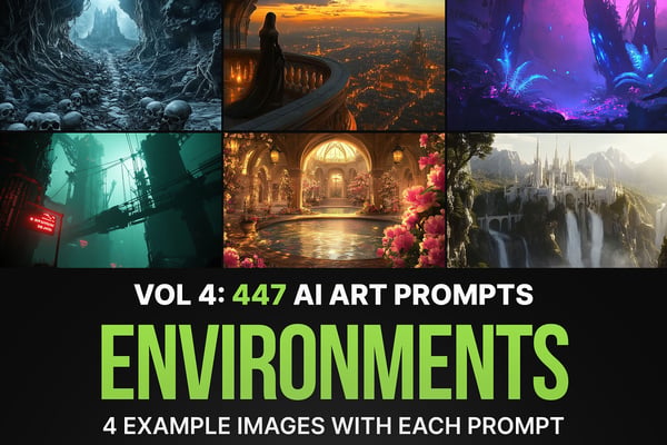 447 AI Art Prompts For Environments