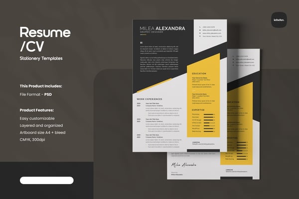 Resume/CV – Vol. 124