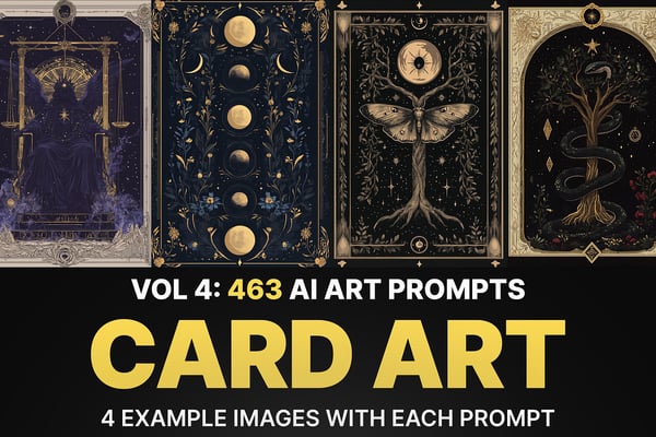 463 Prompts For Card Art Vol: 4