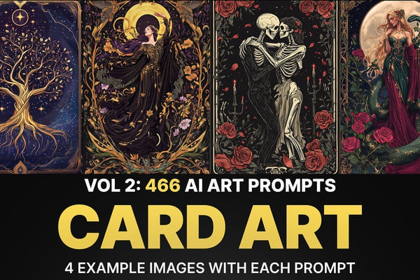 466 Prompts For Card Art Vol: 2