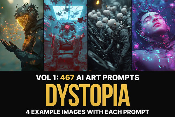 467 Ai Art Prompts for Dystopia