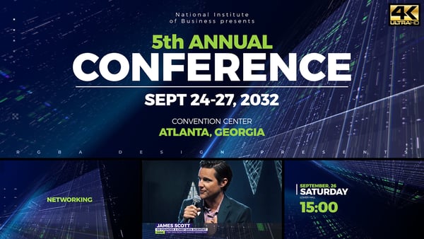 Event Conference Promo 4K