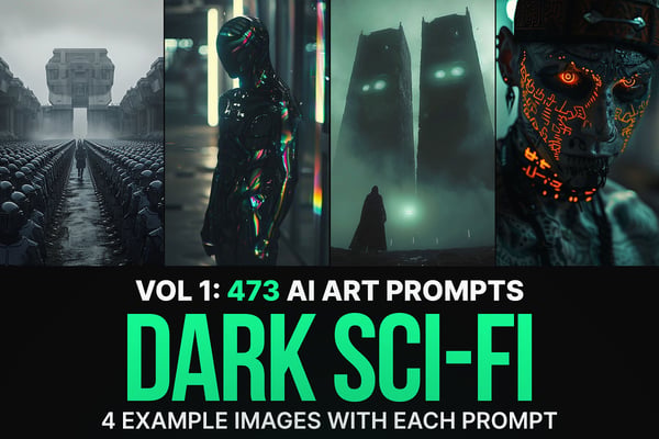 473 Midjourney Dark Sci-fi Prompts