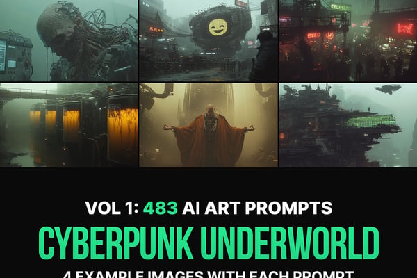 483 Prompts For Cyberpunk Underworld