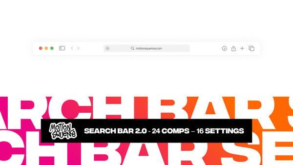 Search Bar 2.0