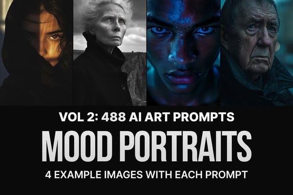 488 MJ Prompts Mood Portraits: V2