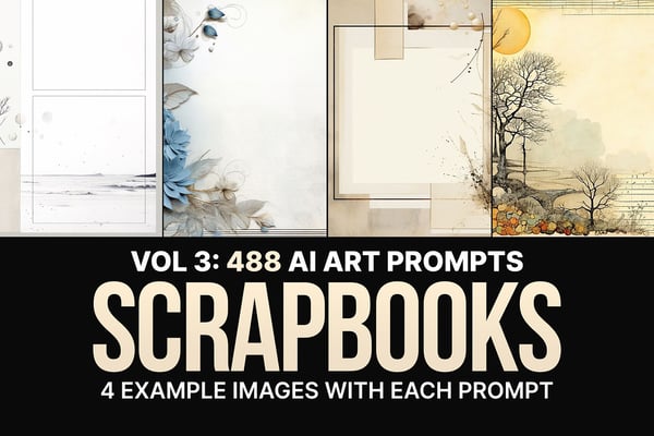 488 MJ Scrapbook Prompts: Vol 3