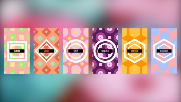 Free Colorful Abstract Typography | After Effects
