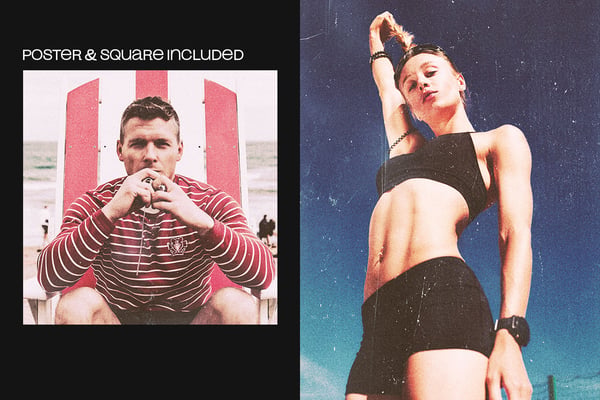 Retro Film Square And Poster Photo Effect