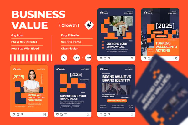 Business Brand Value Intagram Post