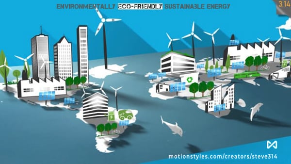 Environmentally Eco-friendly & Sustainable Energy