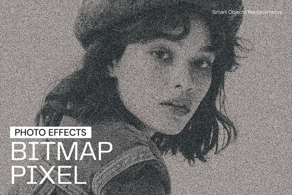 Bitmap Pixel Photo Effect
