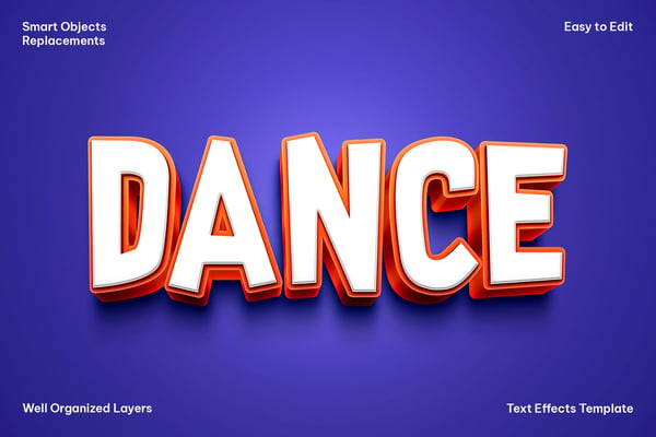 Dance Text Effect