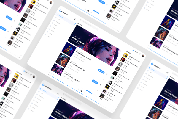 Music Dashboard UI Kit