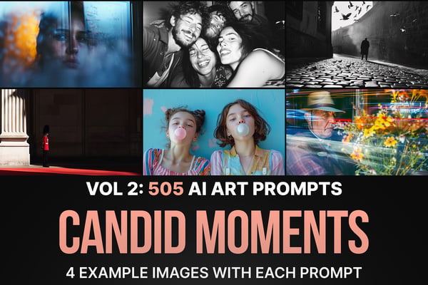 505 Ai Art Candid Moments Prompts