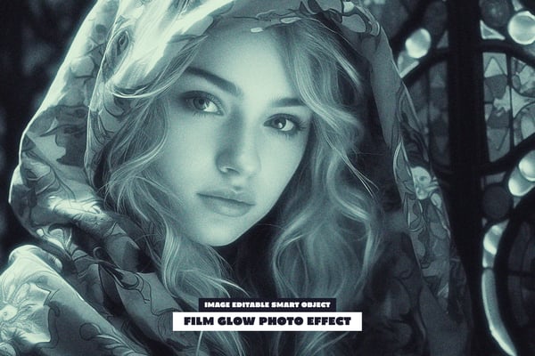 Film Glow Photo Effect