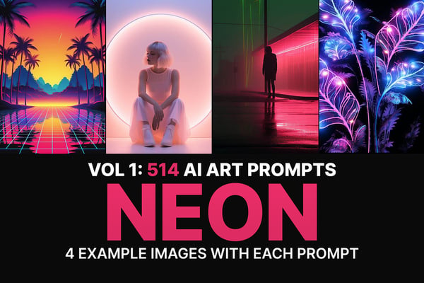 514 Midjourney Neon Prompts