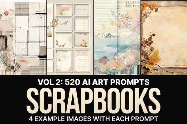 520 MJ Scrapbook Prompts: Vol 2
