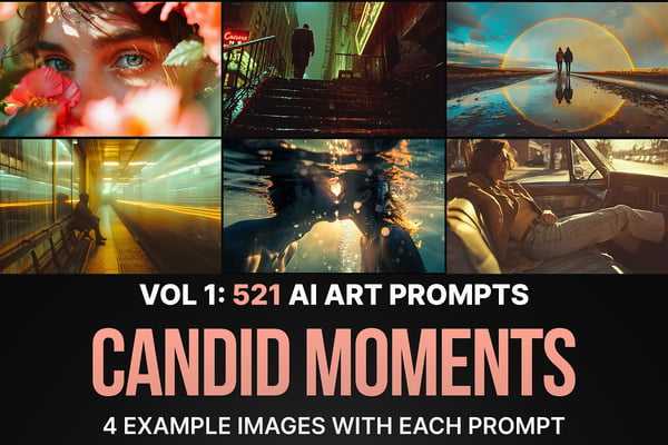 521 Ai Art Candid Moments Prompts