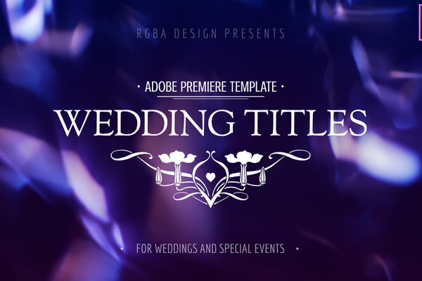 Modern Wedding Titles